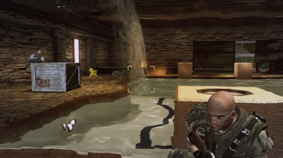 Eat Lead - Matt in a swimming pool Eat Lead - Matt in a swimming pool