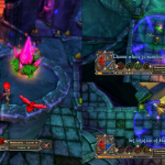 This was meant to be a screenshot for 4 player layout but I didn't have enough controllers
