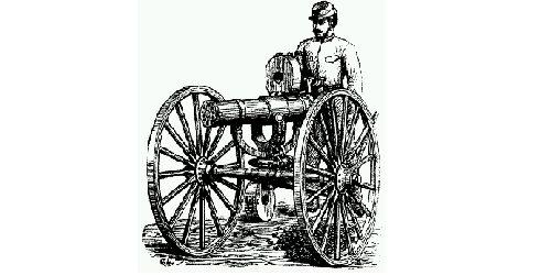 Classic gatling gun