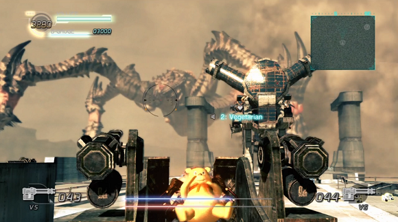 Lost Planet 2's giant boss