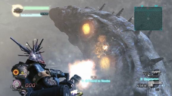 Phallic boss is phallic in Lost Planet 2