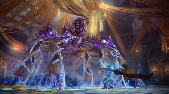 Heinrich turning into a demon in Knights Contract Heinrich turning into a demon in Knights Contract