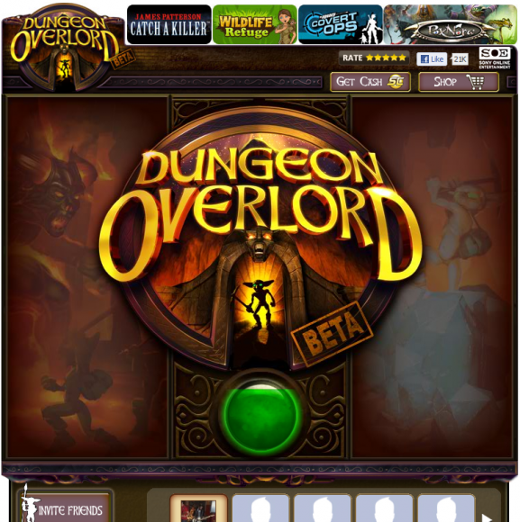 Dungeon Overlord loading screen