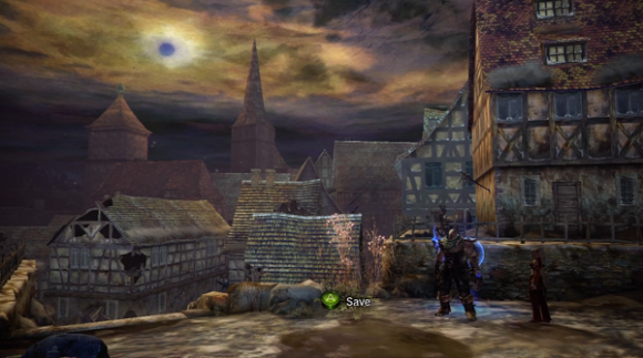 A save point in Knights Contract A save point in Knights Contract