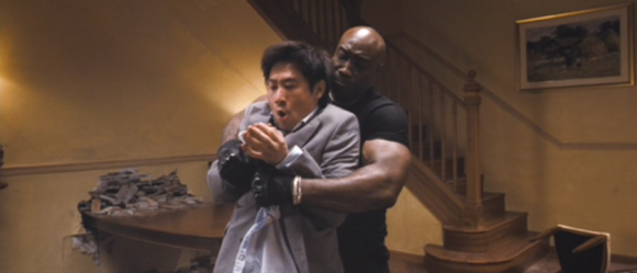 Chun-Li's dad tries to beat off the guy from Green Mile