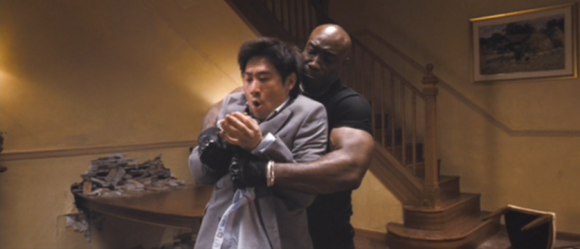 Chun-Li's dad tries to beat off the guy from Green Mile Chun-Li's dad tries to beat off the guy from Green Mile