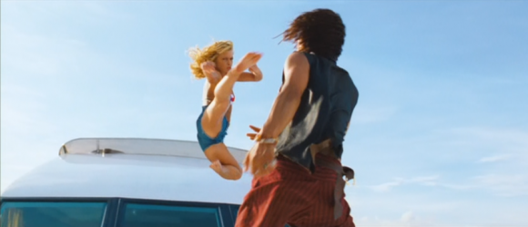 DOA film Tina kick