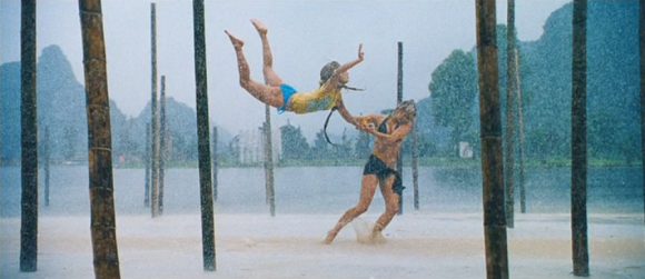 DOA film fight in rain 06