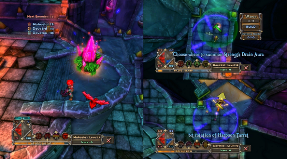 Dungeon Defenders split screen 02