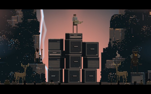 Sword & Sworcery: rock concert 1 Sword & Sworcery: rock concert 1