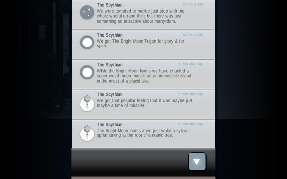 Sword & Sworcery: tweets Sword & Sworcery: tweets