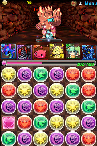 Puzzle & Dragons in-game