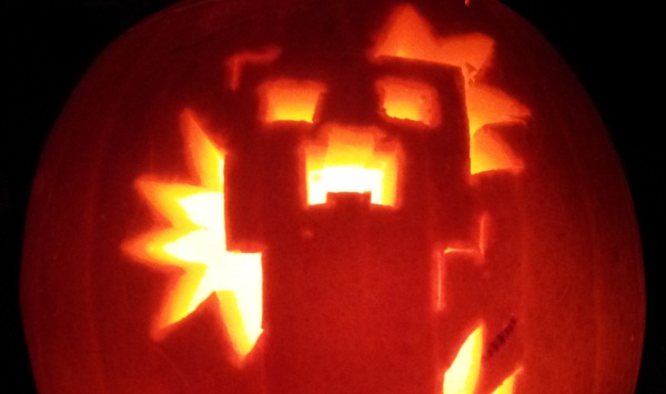 Creeper pumpkin featured