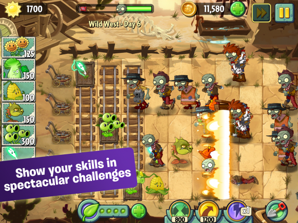 Plants vs Zombies 2 screenshot