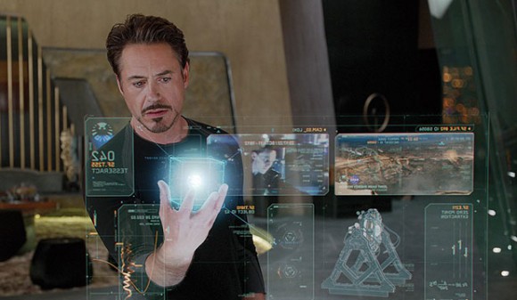 Tony Stark gesture controls