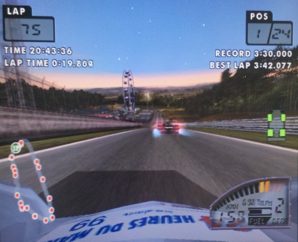 and another jerk in front of me.