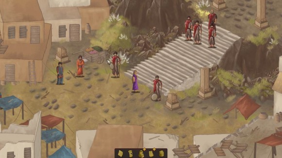 Unrest soldier blockade