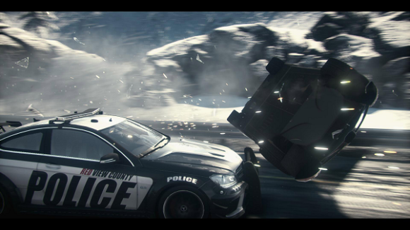 Need for Speed Rivals car crash