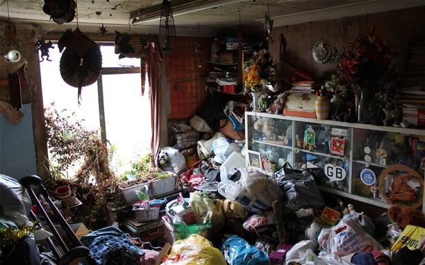 Hoarder home