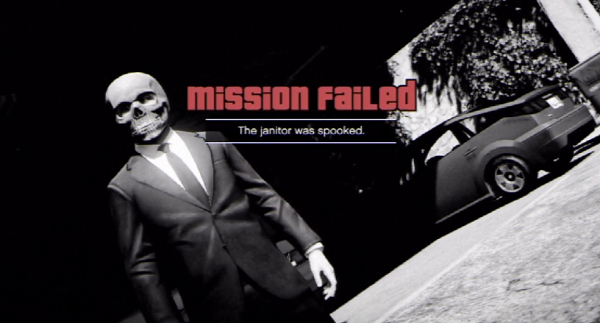 GTA V Mission Failed 05