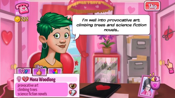 Kitty Powers' Matchmaker character profile